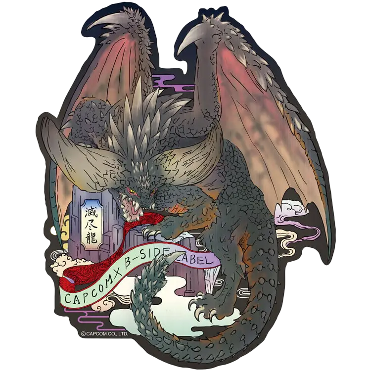 CAPCOM x B-SIDE Sticker Monster Hunter Nergigante