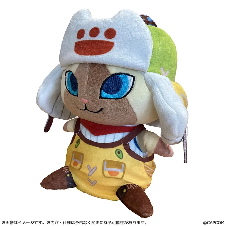MHWilds Palico Plushie