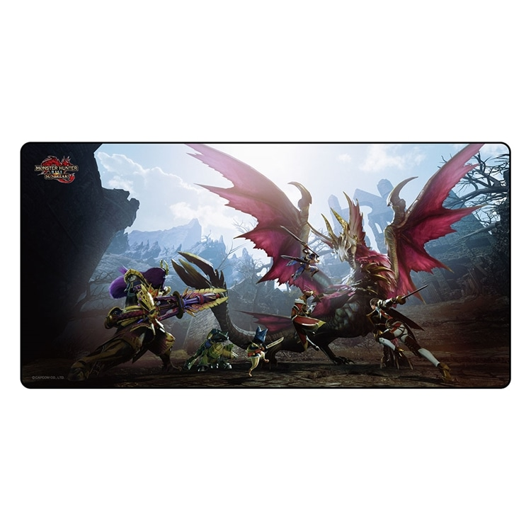 Monster Hunter Rise Sunbreak Gaming Desk Mat