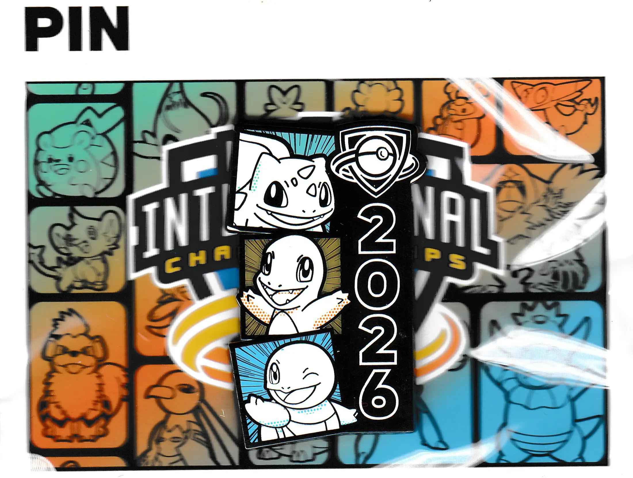 Pokemon Kanto Pin EUIC 2026 Exclusive