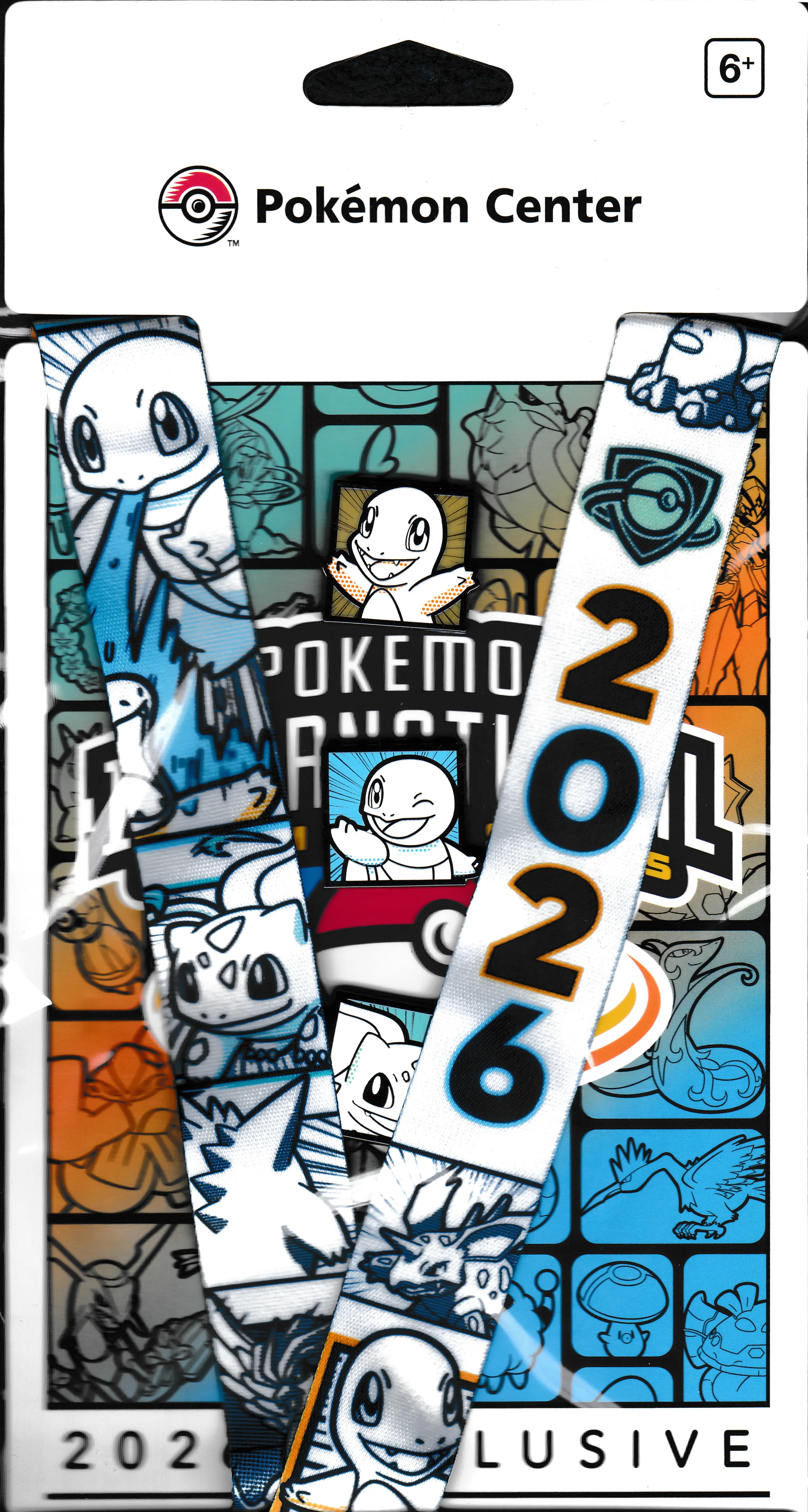 Pokemon Lanyard & 3 Mini Pins Kanto EUIC 2026 Exclusive