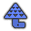 Blue Mushroom