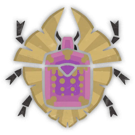 Regal jewel scarab